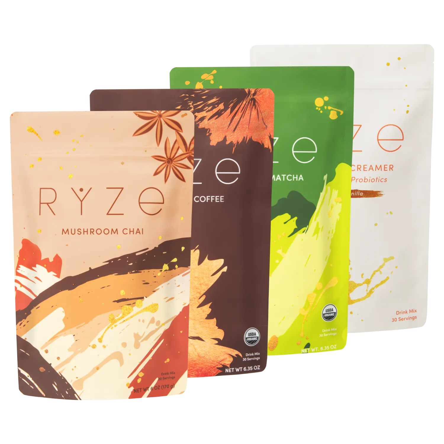 Ultimate Pick-Me-Up Bundle: Chai + Coffee + Matcha B8