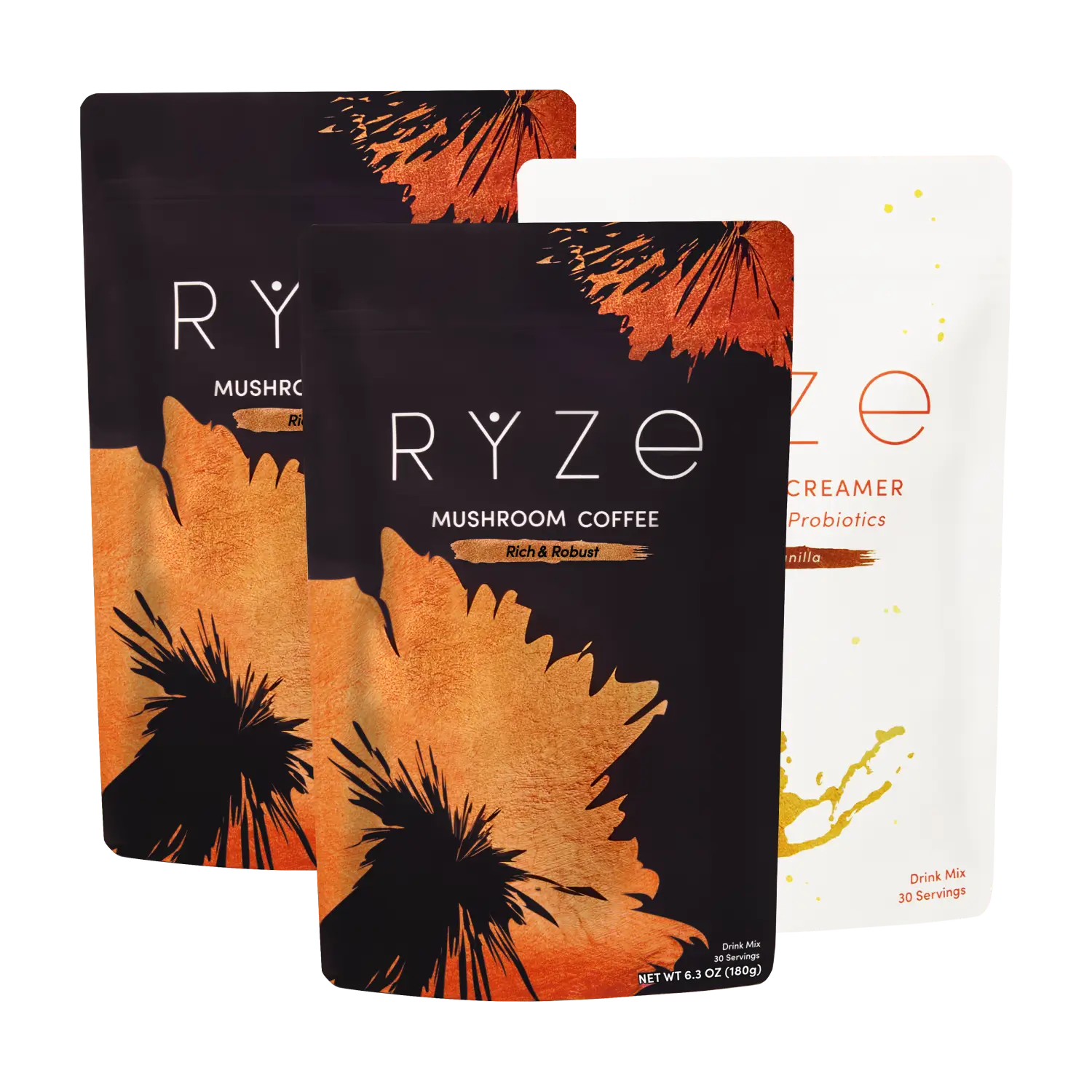 RYZE Ritual Set Dark Roast + Creamer U8