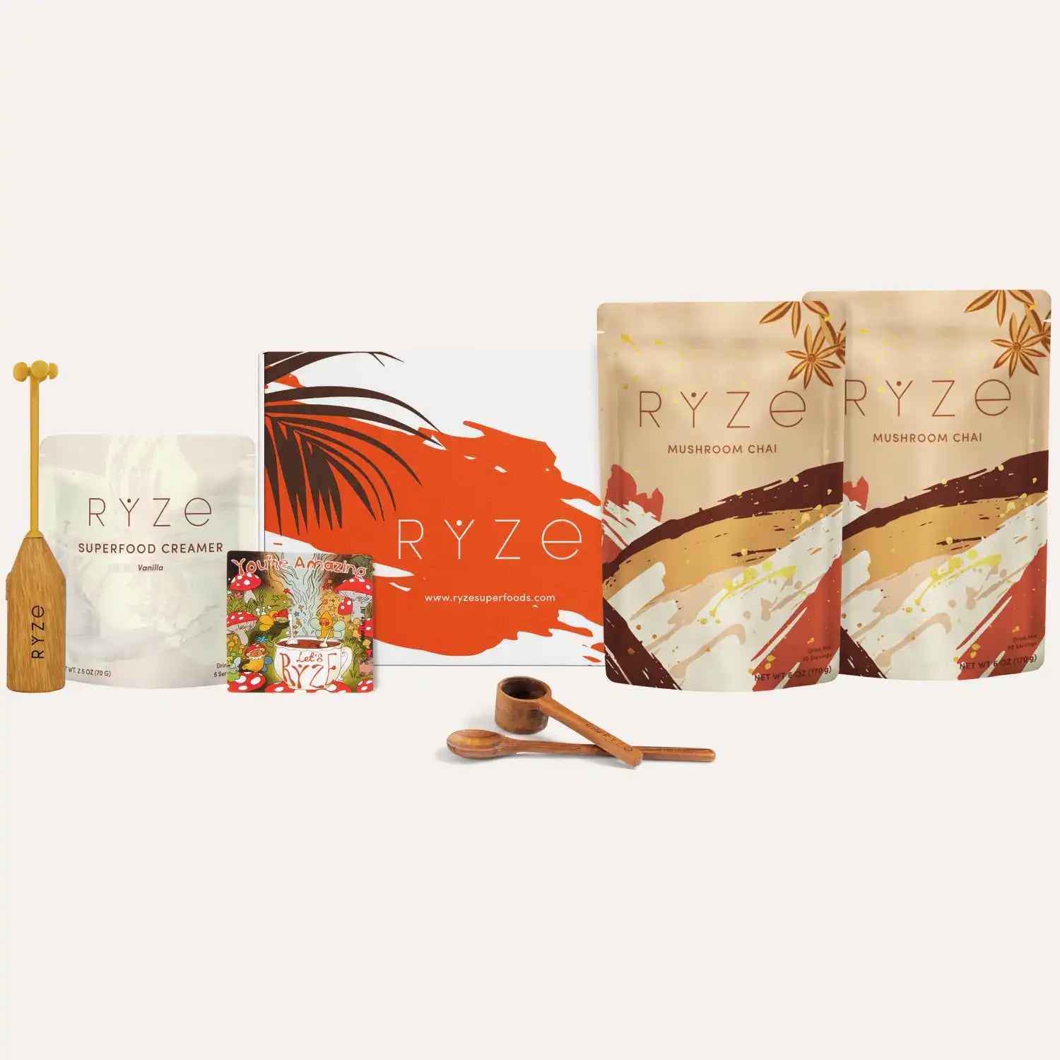 Mushroom Chai Starter Kit (40 Servings) E0