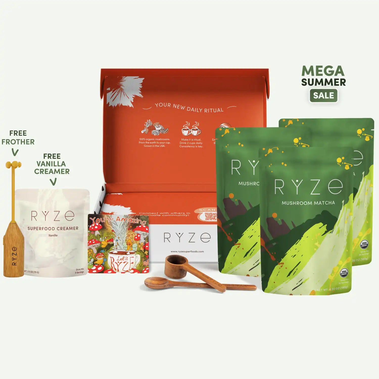 Mushroom Matcha (90 Servings) K3