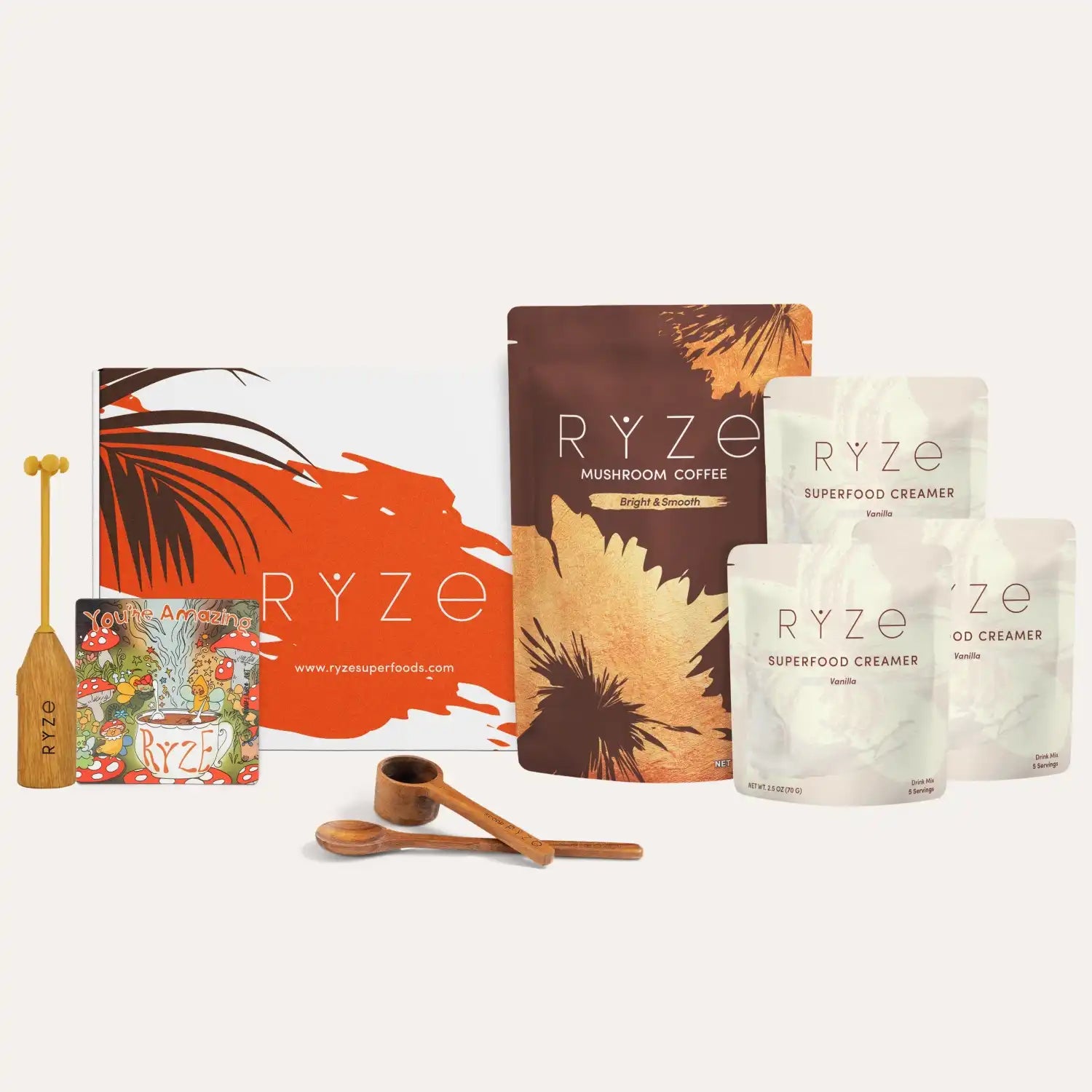 RYZE N Shine Bundle (Vanilla Creamer + Coffee) Q6
