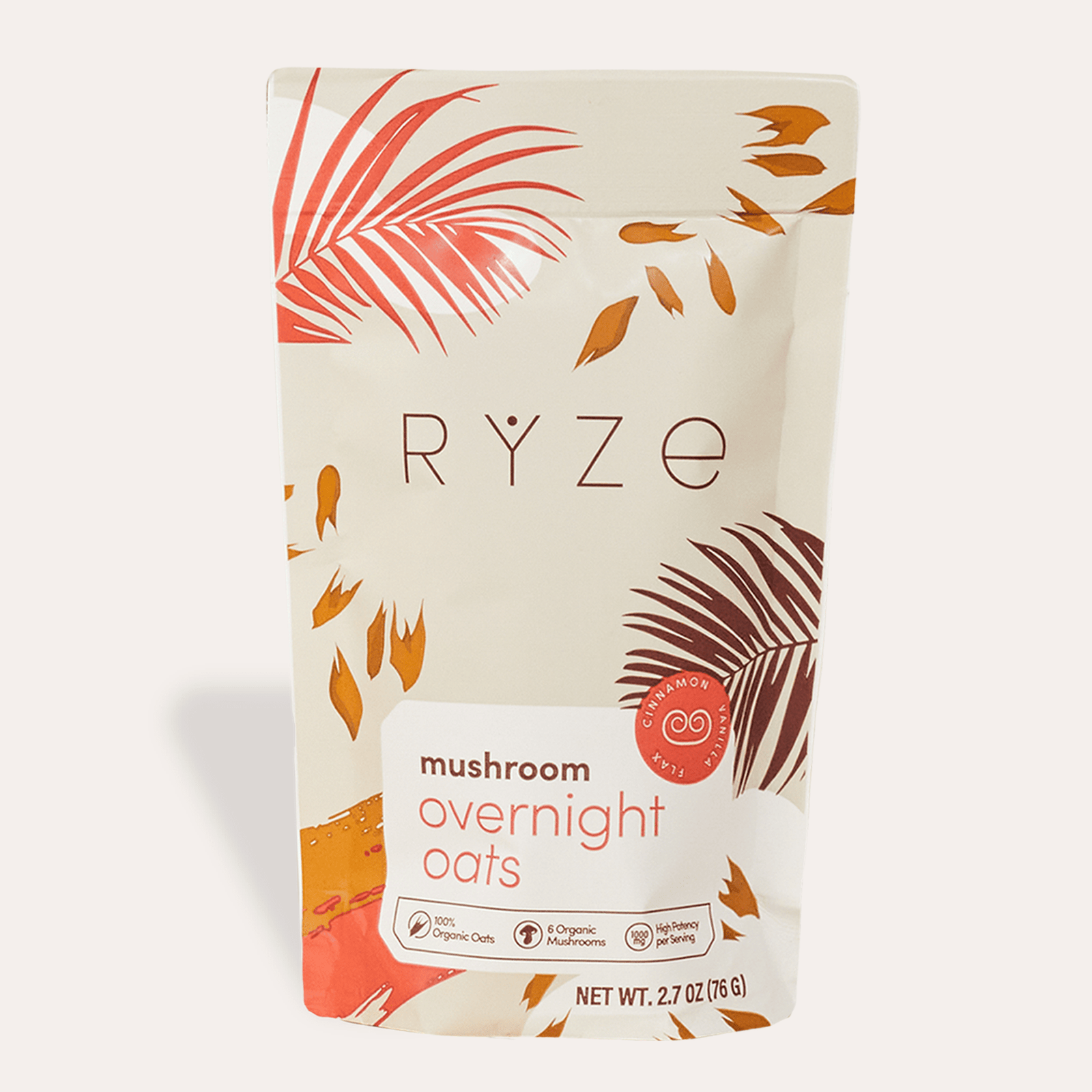 Mushroom Overnight Oats Pack (14 Servings) F3